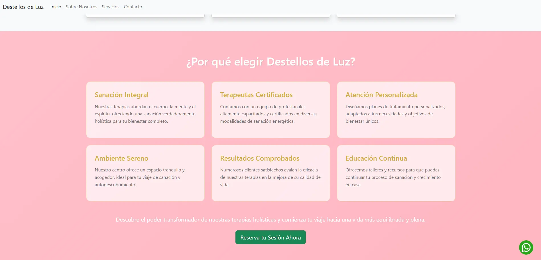 Proyecto Destellos de Luz